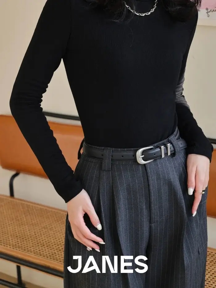 Ceinture en cuir véritable pour femmes et filles