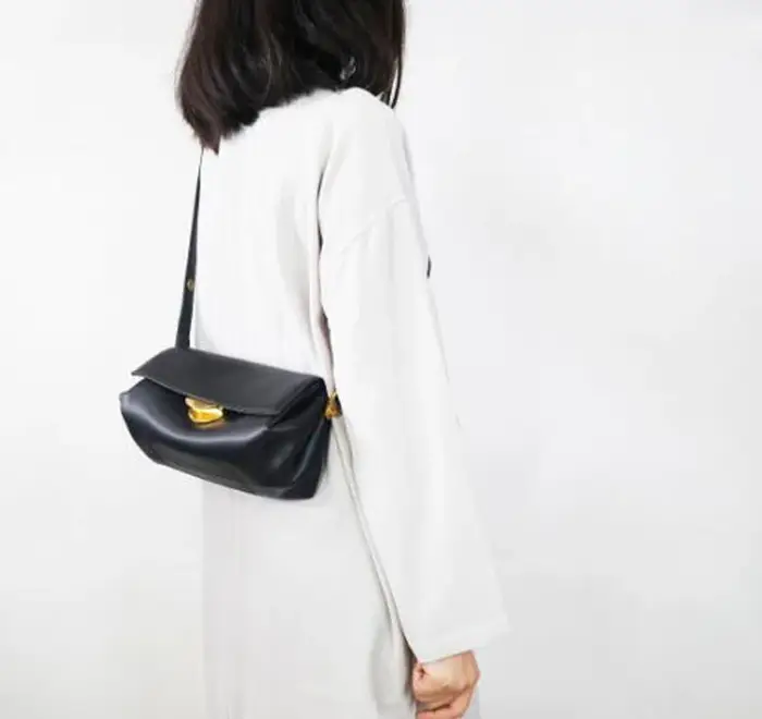 Sac à bandoulière en cuir pour femmes, sacs à bandoulière, plusieurs poches, sac à main à sangle rég