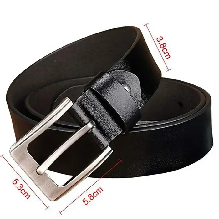 Véritable ceinture en cuir