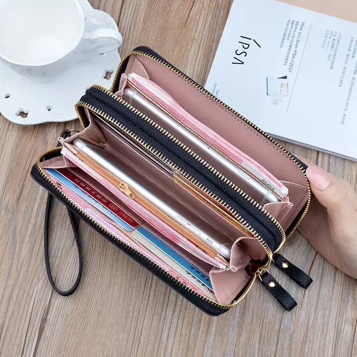 Portefeuille long pour femme
