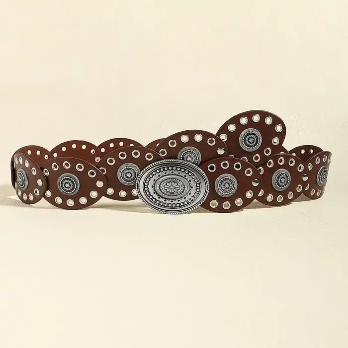 Ceinture à disque creux pour femme