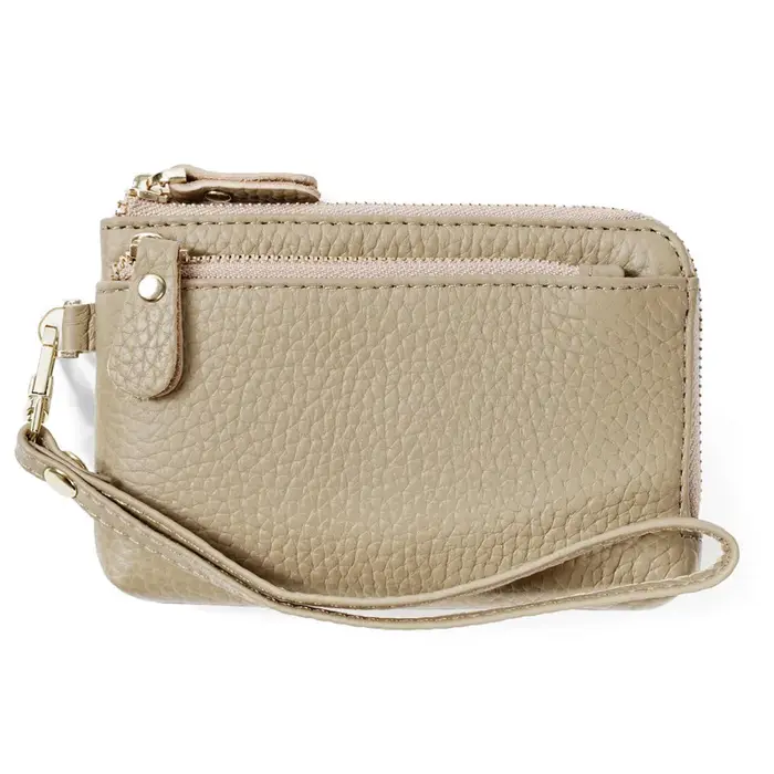 Portefeuille en cuir PU pour femmes, Style européen et américain, porte-cartes multi-compartiments d