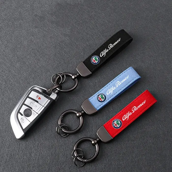 Porte-clés de voiture de luxe pour hommes et femmes