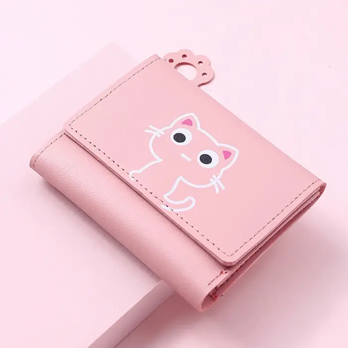 Portefeuille chat mignon pour femmes