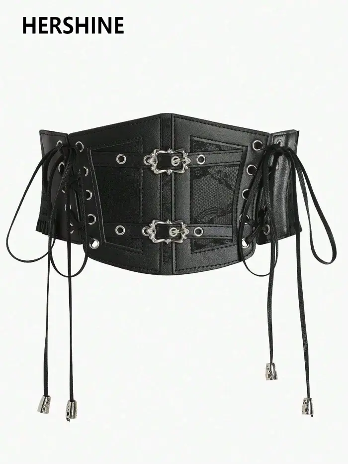 HERSHINE 1 pièce ceinture large élastique élégante et sexy pour femme