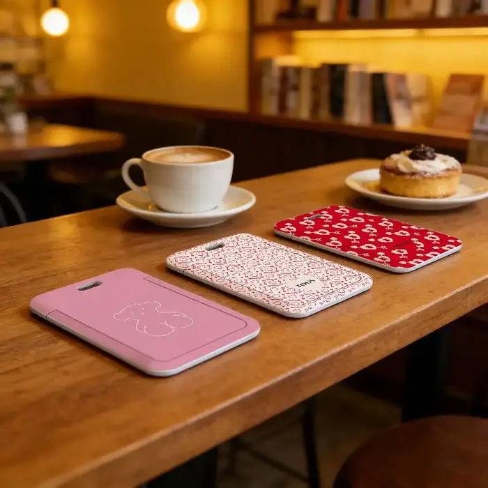 Porte-cartes avec cordon de la marque T-TOUS-S