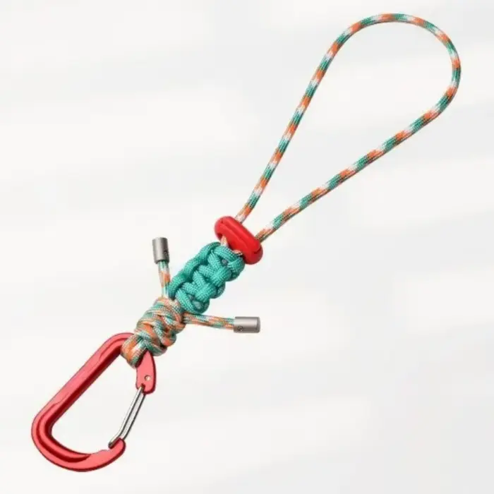 Porte-clés en paracorde pour activités de plein air