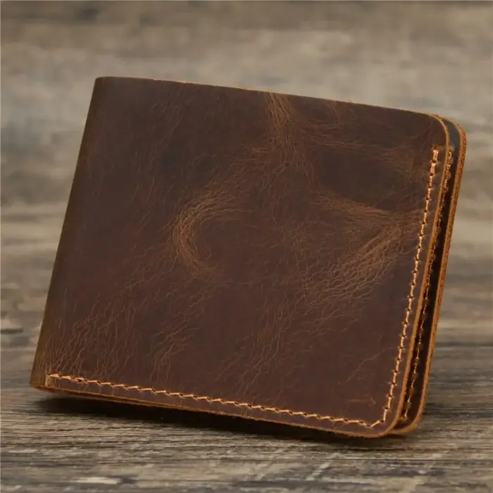 Portefeuille homme en cuir véritable