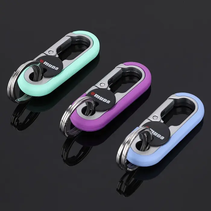 Porte-clés en métal robuste Omuda