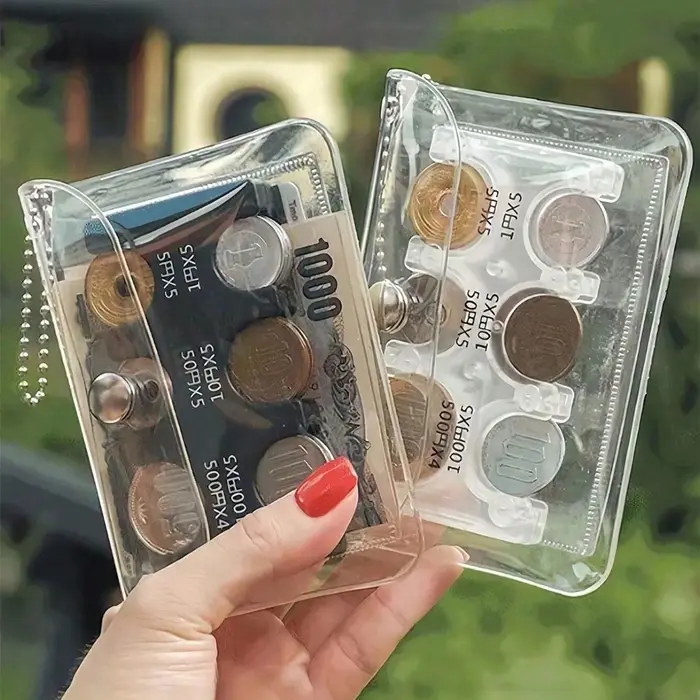 Portefeuille japonais pour pièces de monnaie