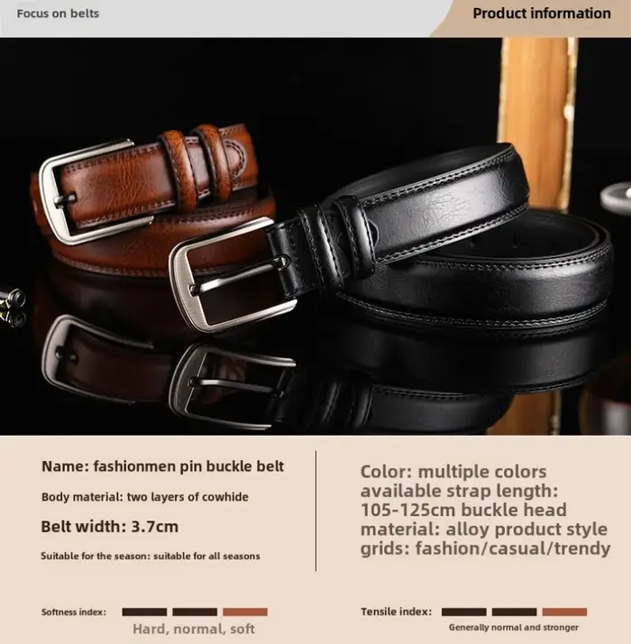 Ceinture homme ceinture homme ceinture garçon véritable peau de vache boucle ardillon ceinture marron moyen-âge jeunesse décontracté hommes ceinture