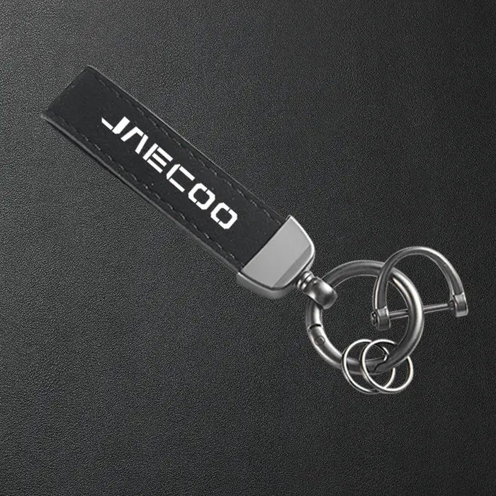 Porte-clés en cuir suédé de haute qualité pour voiture CHERY JAECOO J7 PHEV JAECOO J8 J5 EV, accesso