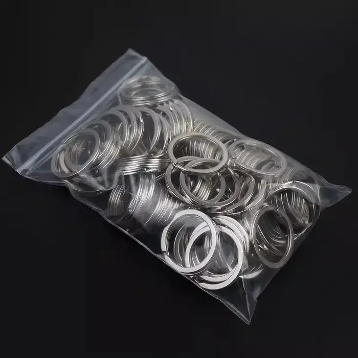 Porte-clés en acier inoxydable