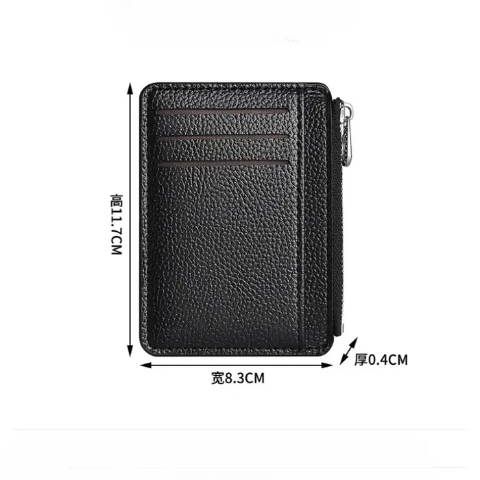 Portefeuille en cuir pour hommes