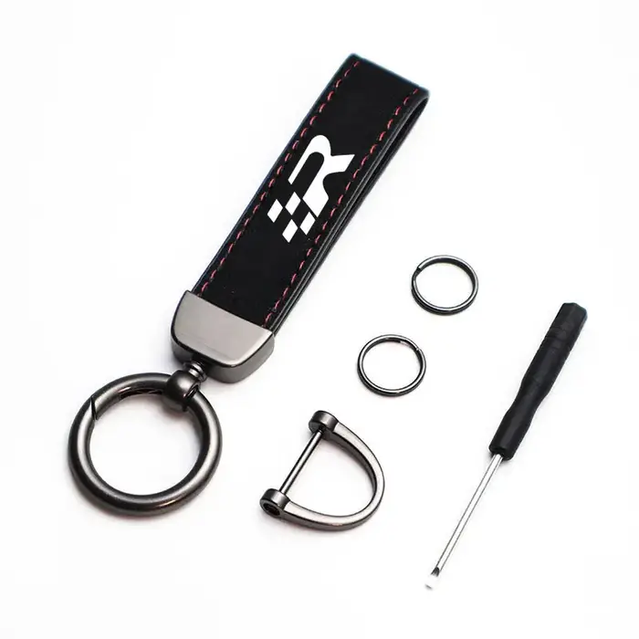JOFashion-Porte-clés de voiture en fer à cheval durable pour hommes et femmes, porte-clés de luxe, c