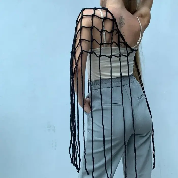 Ceinture en coton tissée à la main