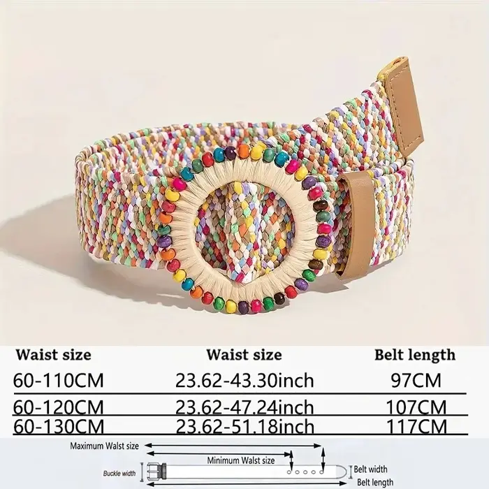 Ceinture large pour femmes