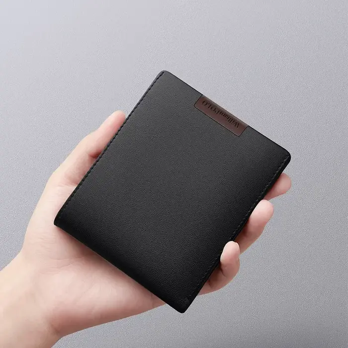 Portefeuille en cuir pour hommes