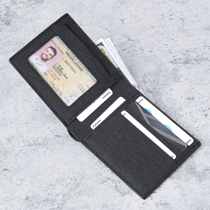 Portefeuille compact pour homme