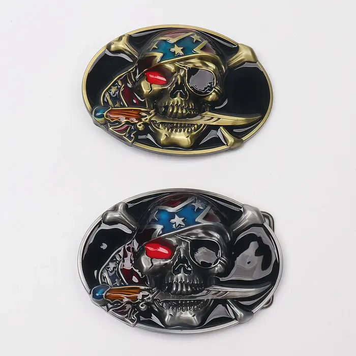 Une boucle de ceinture rétro de style western