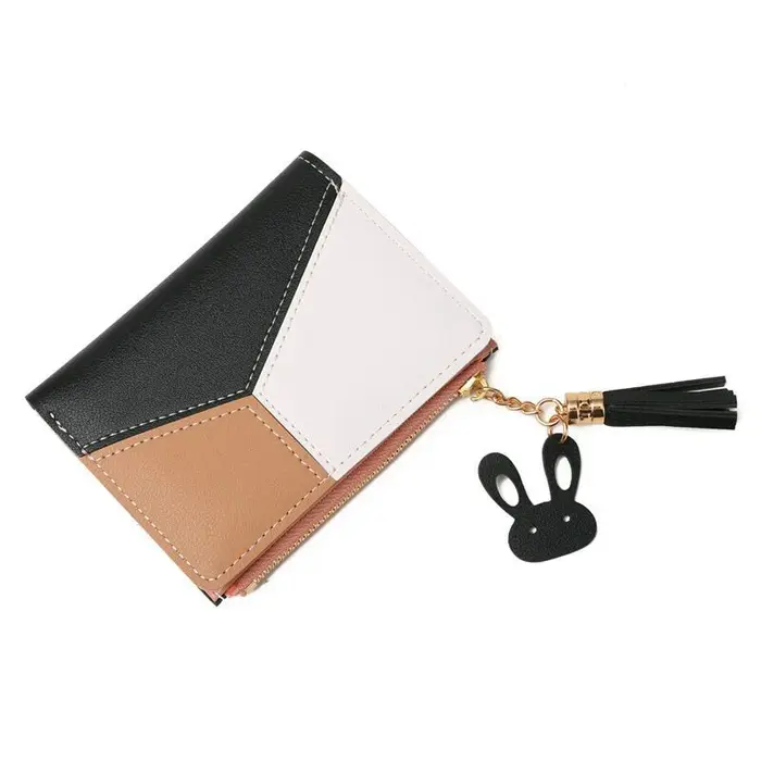 Portefeuille femme cuir PU