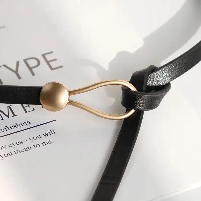 Ceinture nouée coréenne pour femmes