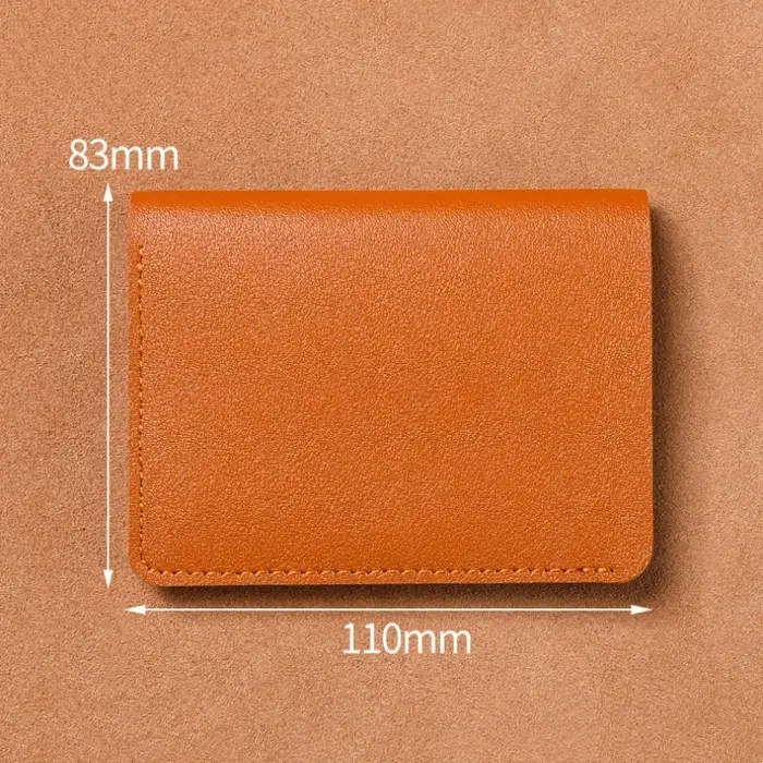 Portefeuille souple Super mince Portable en cuir PU, Mini portefeuille pour cartes de crédit, porte-cartes pour hommes et femmes, petits portefeuilles courts et fins