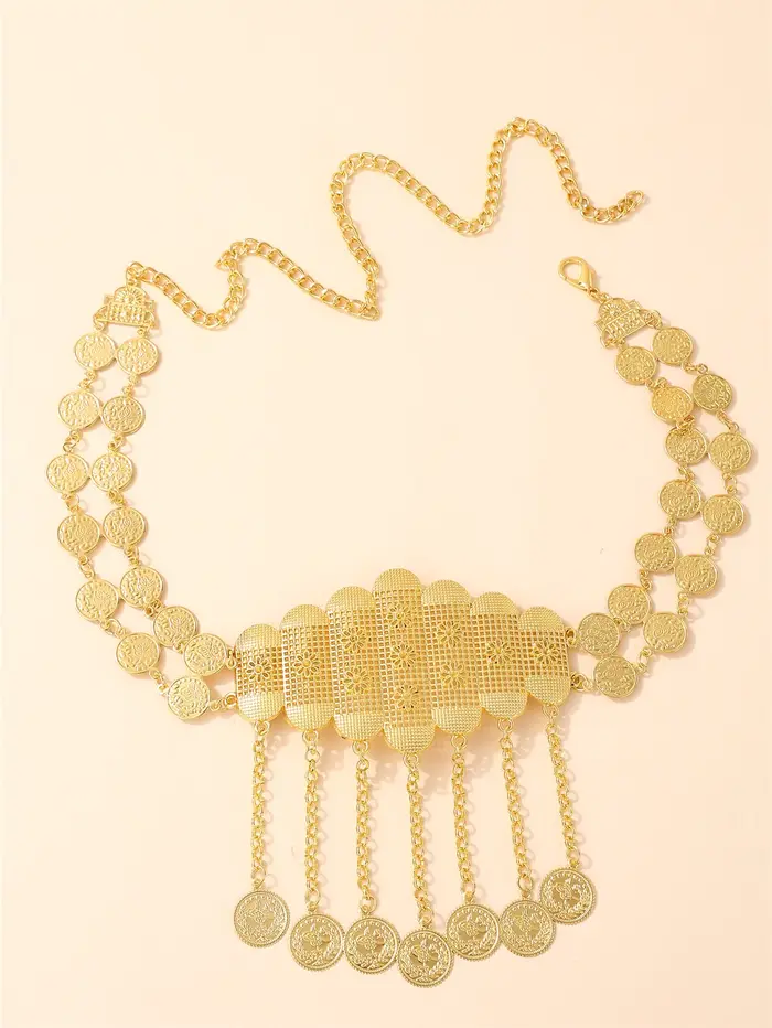 Ceinture pour femme plaquée or 18 carats