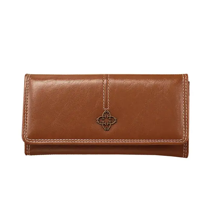 Portefeuille Long en cuir pour femmes