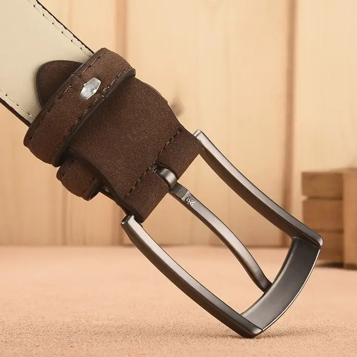 Ceinture en daim pour hommes