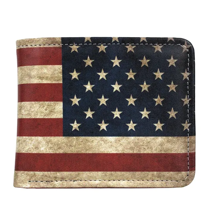 Portefeuilles pour hommes avec drapeau américain