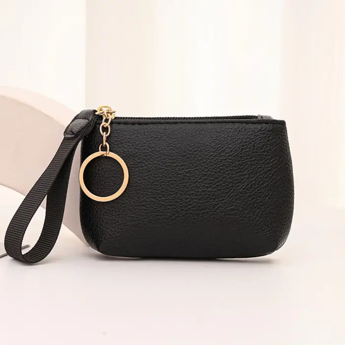 2026 nouveau porte-monnaie pochettes de haute qualité fermeture éclair porte-monnaie à la mode Litch