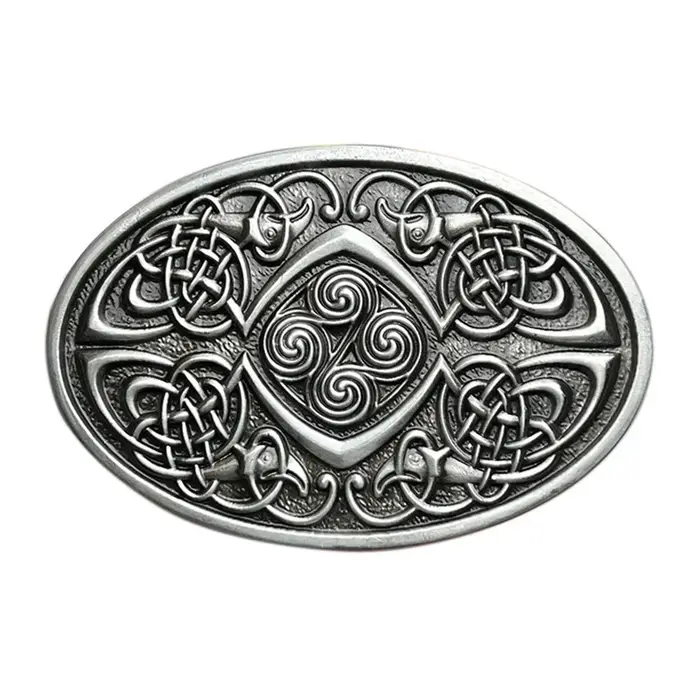 Boucle de ceinture celtique style ethnique occidental