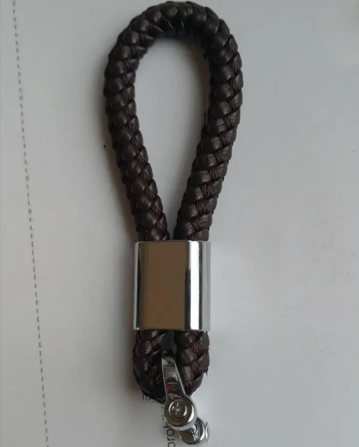 Porte-clés de voiture en cuir