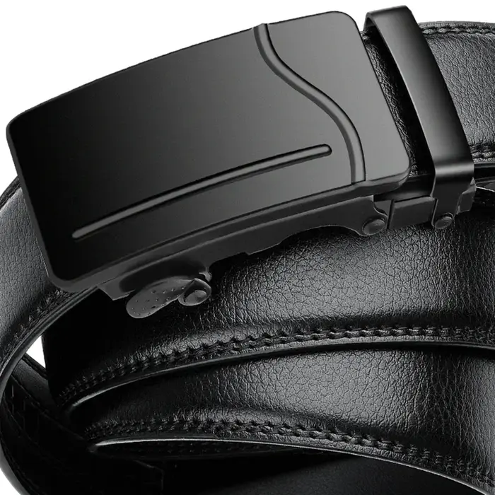 Ceinture unisexe en cuir PU pour homme et femme