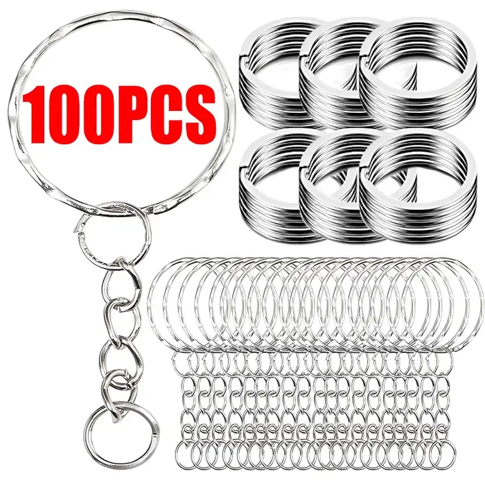 Ensemble de combinaison de porte-clés en métal