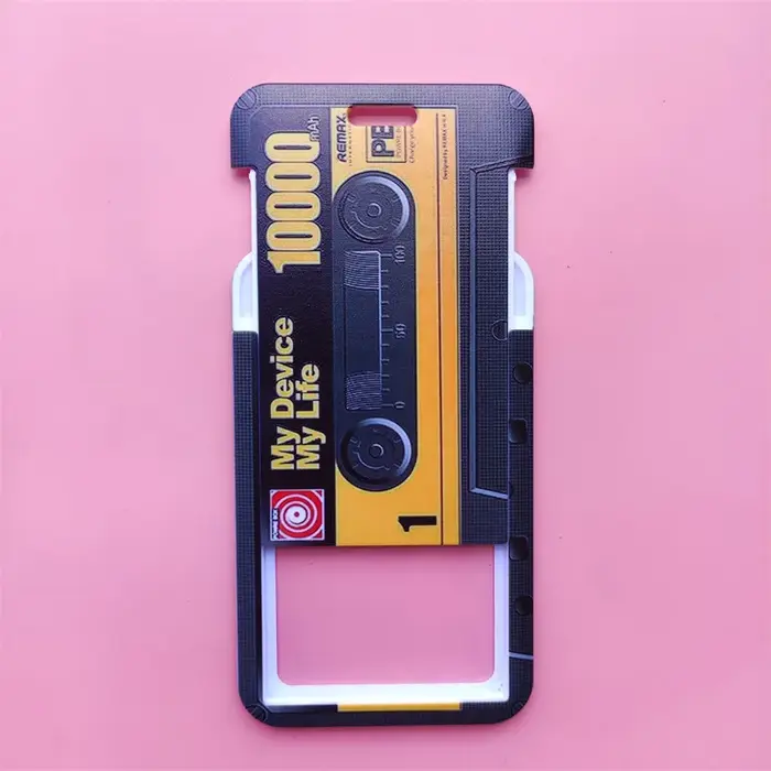 Porte-cartes à bande rétro