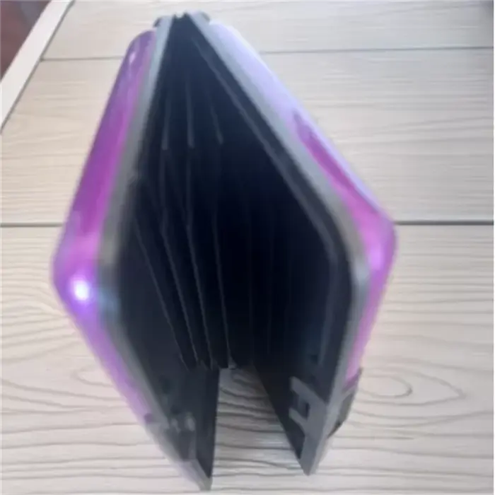 Porte-cartes de visite en aluminium pour hommes et femmes