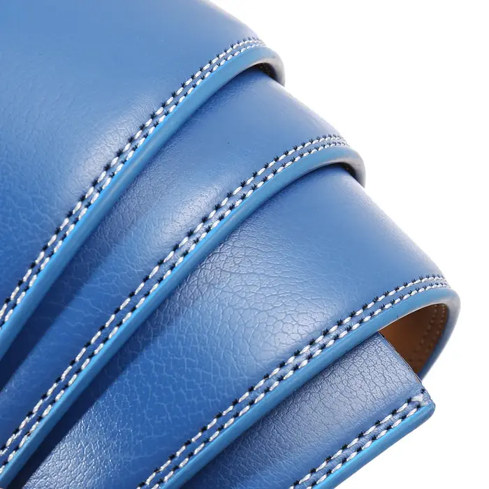 Ceinture automatique en cuir véritable pour hommes