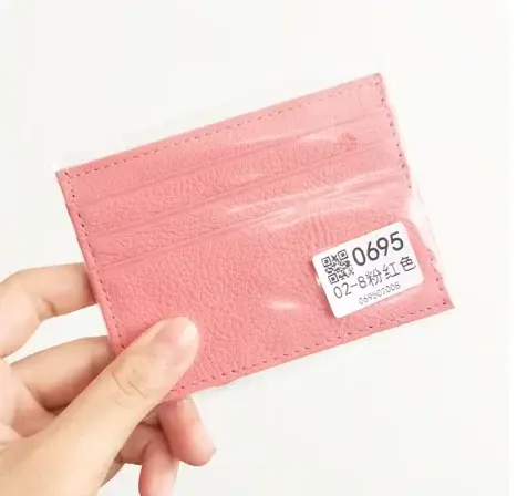 Porte-carte de crédit en cuir