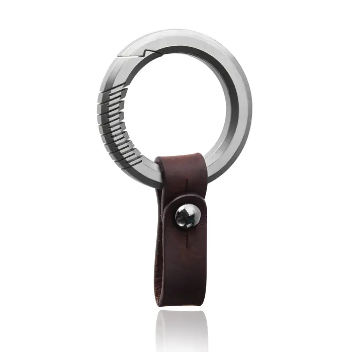Porte-clés plats en titane