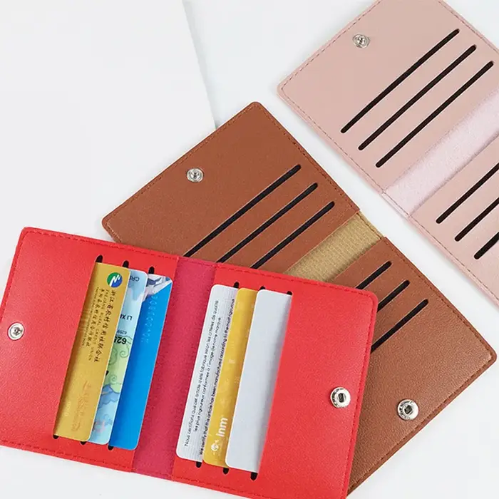 Portefeuille porte-cartes de crédit pour femmes