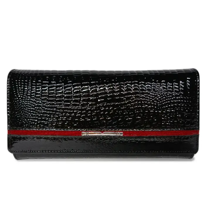 Portefeuille de créateur pour femme en cuir véritable, pochette de luxe de marque avec porte-cartes