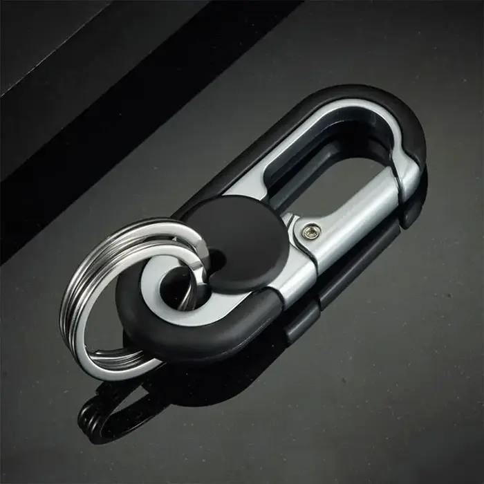 Porte-clés à Double anneau pour hommes