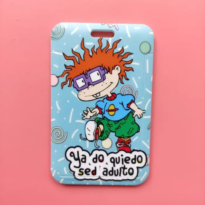 Dessin animé garçons filles ID crédit porte-carte bancaire étudiants Bus carte étui lanière enfant visite porte identité Badge cartes couverture