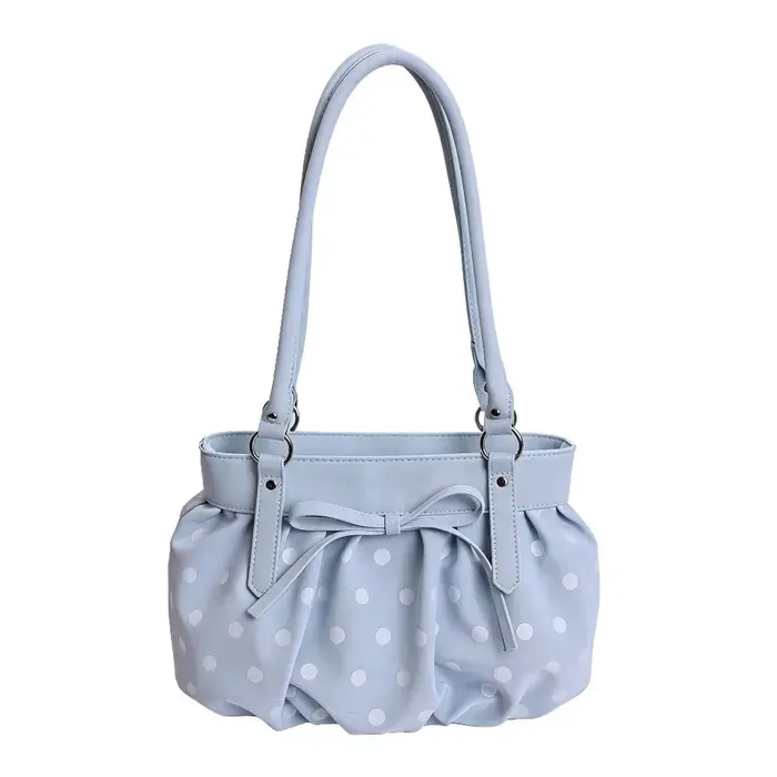 Sacs à bandoulière à pois exquis de haute qualité en cuir PU