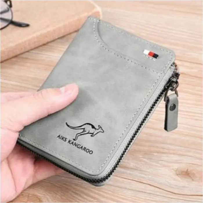 Portefeuille en cuir pour hommes