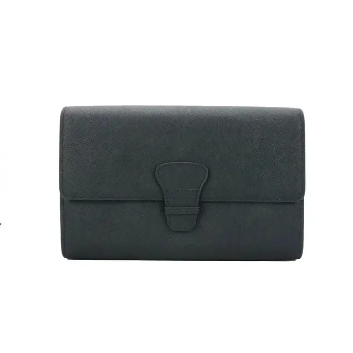 Portefeuille long en cuir grande capacité, élégant et portable, pour femme, idéal pour les voyages d