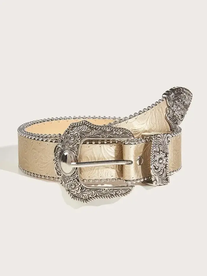 Western PU ceinture en cuir