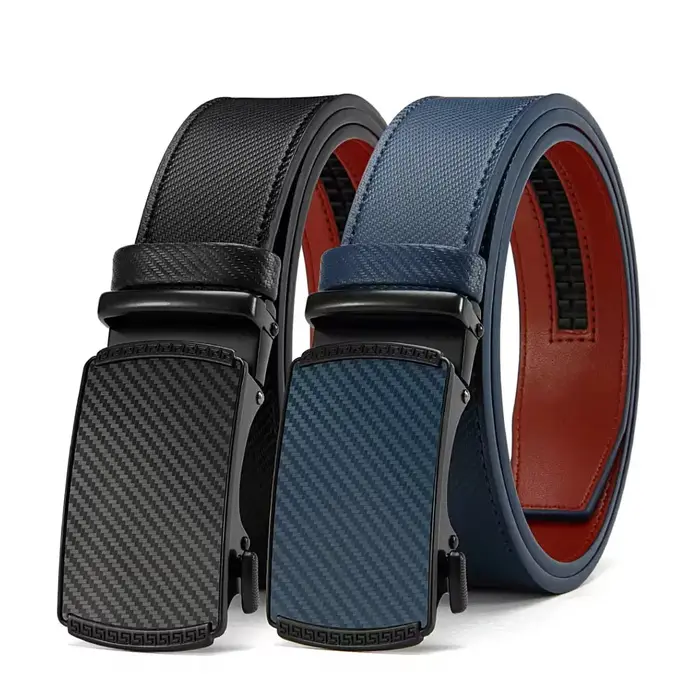 Hommes ceintures en cuir taille sangle mâle automatique boucle ceinture hommes haute qualité ceintur